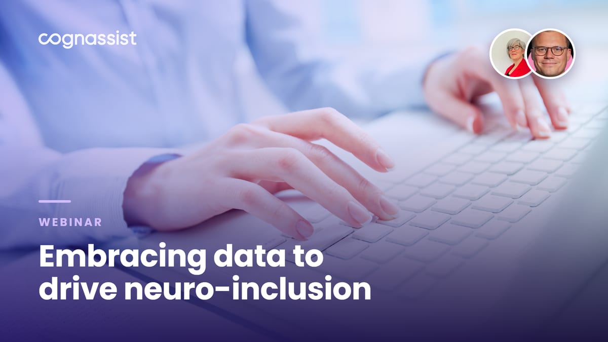 Embracing data to drive neuro-inclusion