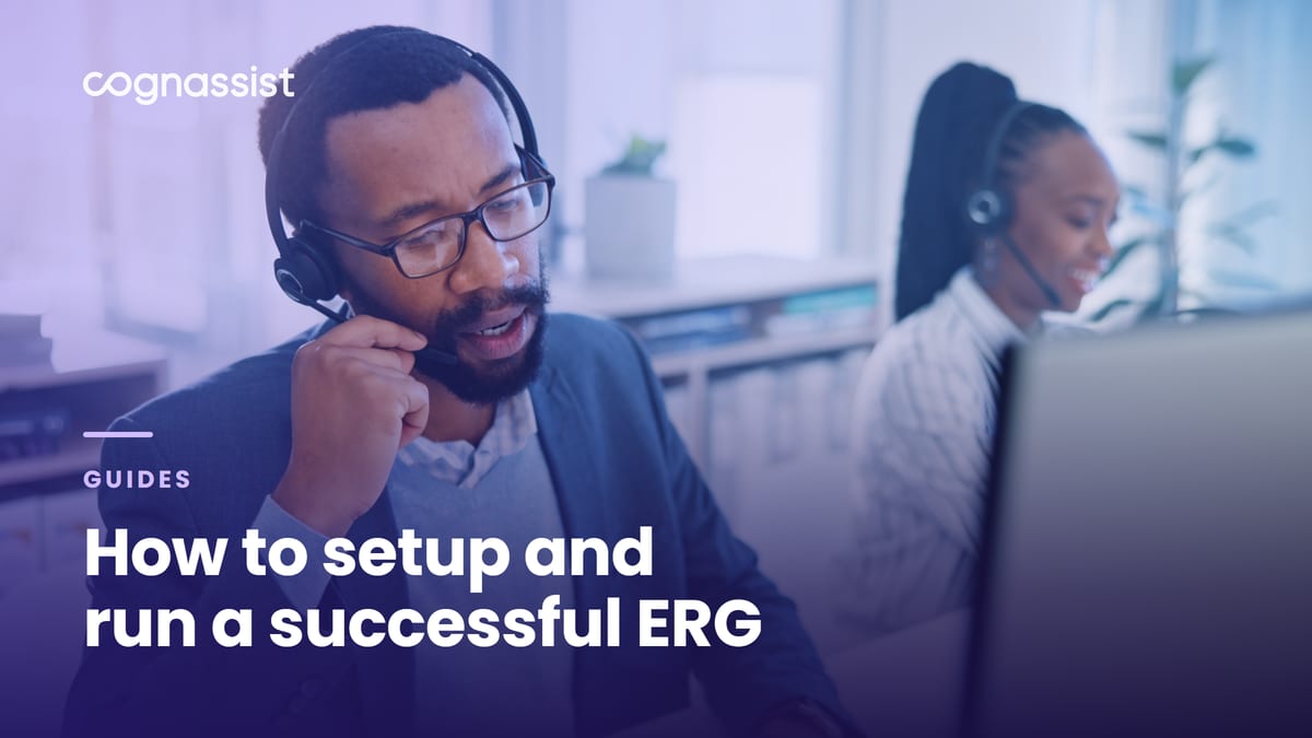 How to setup and run a successful ERG